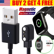 2-Pin Universal USB Data Charging Cable Magnetic Charger For Smart Watch 2.84mm