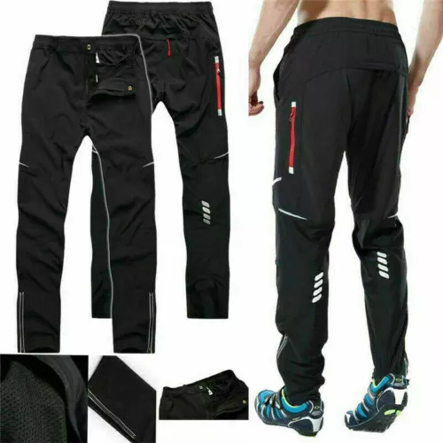 Herren Fahrradhose Sportswear Reflektierende Wasserdichte MTB Fahrradhose - Bild 8 von 11