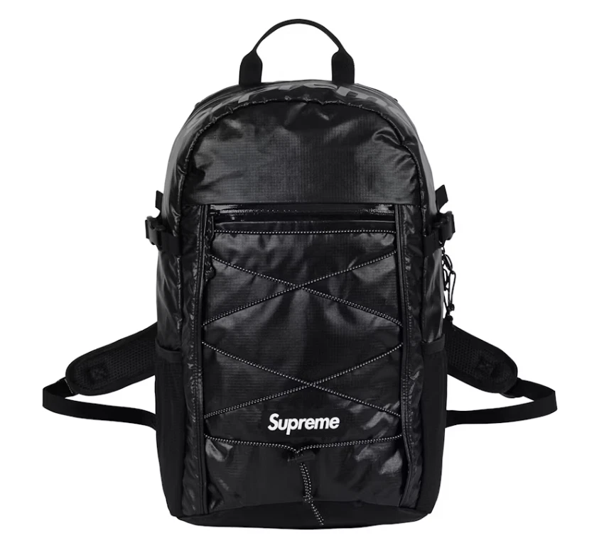 Sac à dos noir Supreme FW17 Cordura neuf avec étiquette