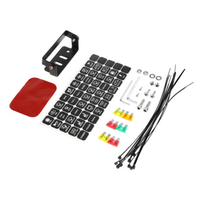 AUXBEAM 6 Gang Switch Panel On-Off LED Circuit Control Box For Car