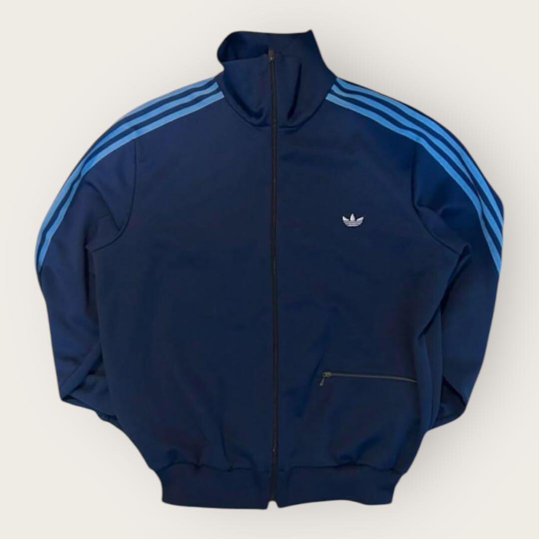 Rare 80s adidas Track Jacket Size L ? Made by Descente, Japan