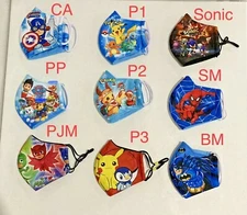 KIDS Masks 3-Fly Washable/Reusable for BOYS/GIRLS