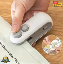 Mini Handheld Heat Bag Sealer – Rechargeable Food Storage & Packaging Tool