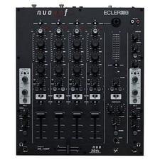 ECLER NUO 4.0F BLACK MIXER PROFESSIONALE PER DJ 4 CANALI CON DOPPI FILTRI VCF