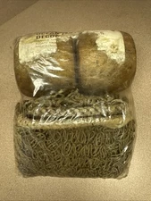 Ocean Treasures ~ Real Fish Net [4'x4'] w/floats Art Novelty "Nautical Decor（003