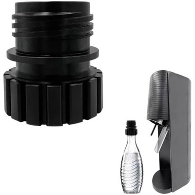 Soda Flaschenadapter Glasflasche Quick Connect Duo Terra Soda Maker Wasserspr...