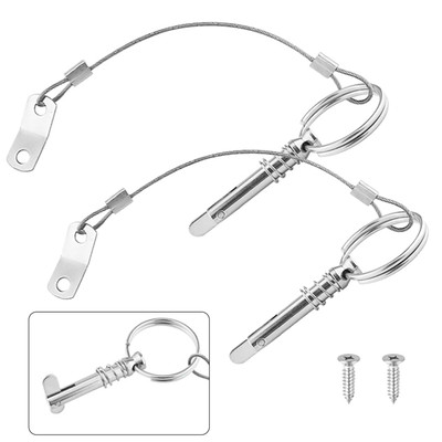 Marine-Zungenstift Schnellverschluss Top Deck 1/4 Zoll 316 Edelstahl 6.3mm