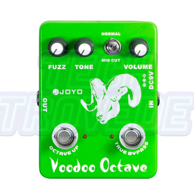 JOYO JF-12 Voodoo Octave Fuzz Effect Guitar Pedal True Bypass Guitar Pedal