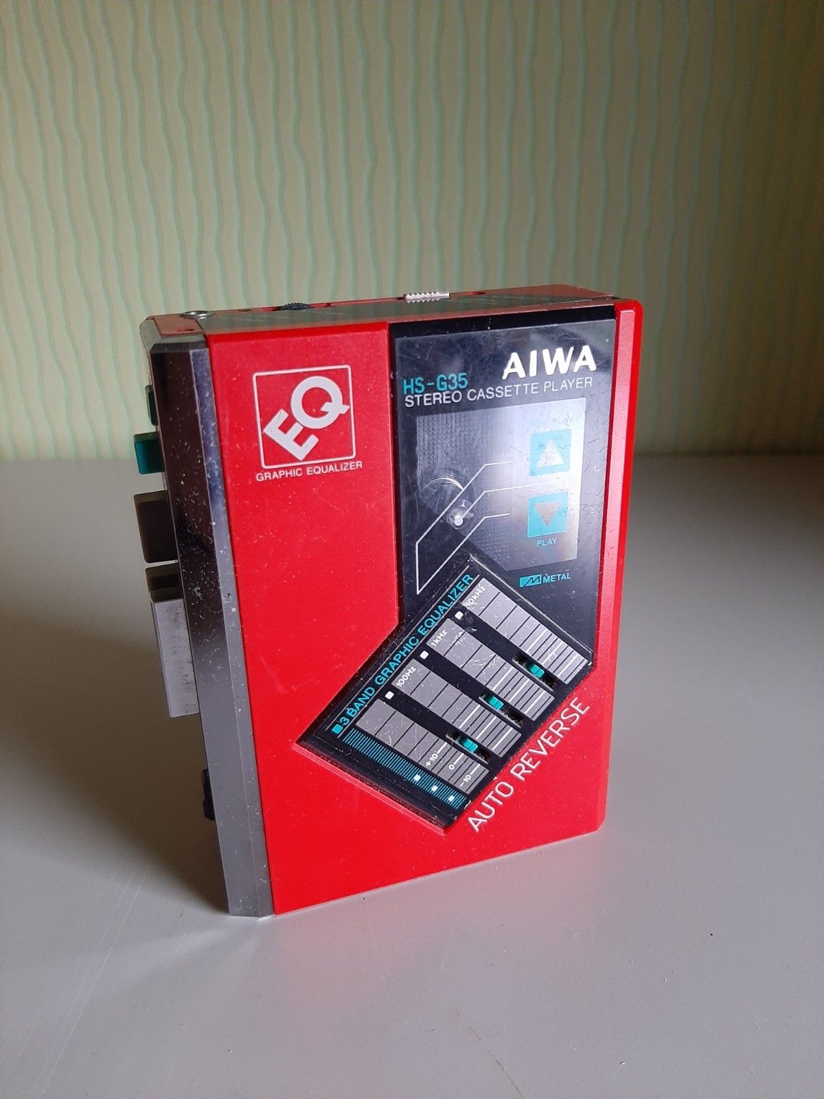 ぱ*ん様 AIWA HS-G35 オートリバース カセットプレーヤー アイワ カセットプレーヤー AIWA HS-G35 AUTO REVERSE - メルカリ