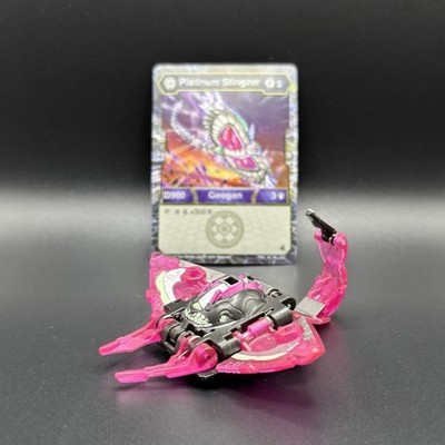 BAKUGAN - BATTLE BRAWLERS EVOLUTIONS - PLATINUM DARKUS STINGZER - B900 + KARTE