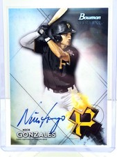 2021 BOWMAN STERLING - NICK GONZALES RC AUTOGRAPH PROSPECT BSPA-NG