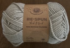 Lion Brand Re-Spun Thick  Quick Yarn "Pumice Stone" 1 Skein 2146