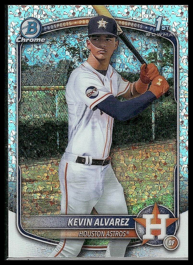 2025 Bowman Chrome #BCP-227 Kevin Alvarez Prospects Mini-Diamond