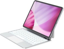 Magic Keyboard Case iPad Air/Pro 11in, Alloy, Trackpad, 7  Color Backlit, White