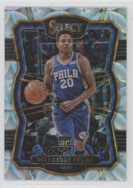 2017-18 Panini Select Premier Level Scope Prizm Markelle Fultz #195 x9h