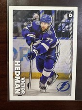 2022-23 Topps NHL Album Sticker #456 Victor Hedman - Tampa Bay Lightning