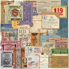 100Pcs Vintage Sticker Pack - Scrapbooking Supplies  Junk Journal Accessories -