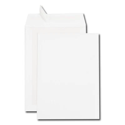 [571] GPV Paquet de 25 pochettes dos carton velin blanc 24 260x330 bande de p... - Photo 1/4