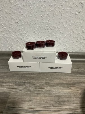 Partylite Teelichter  Maulbeere  3 Packungen = 36 Teelichter, NEU + OVP