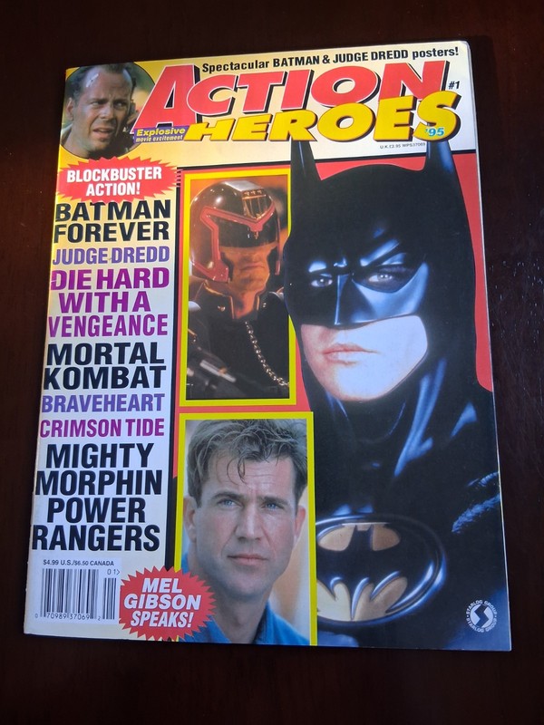 Action Heroes Magazine Issue #1 1995