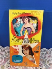 Antique Annette Paper Doll With 40 + Clothes & Accessories 1962 Original Box