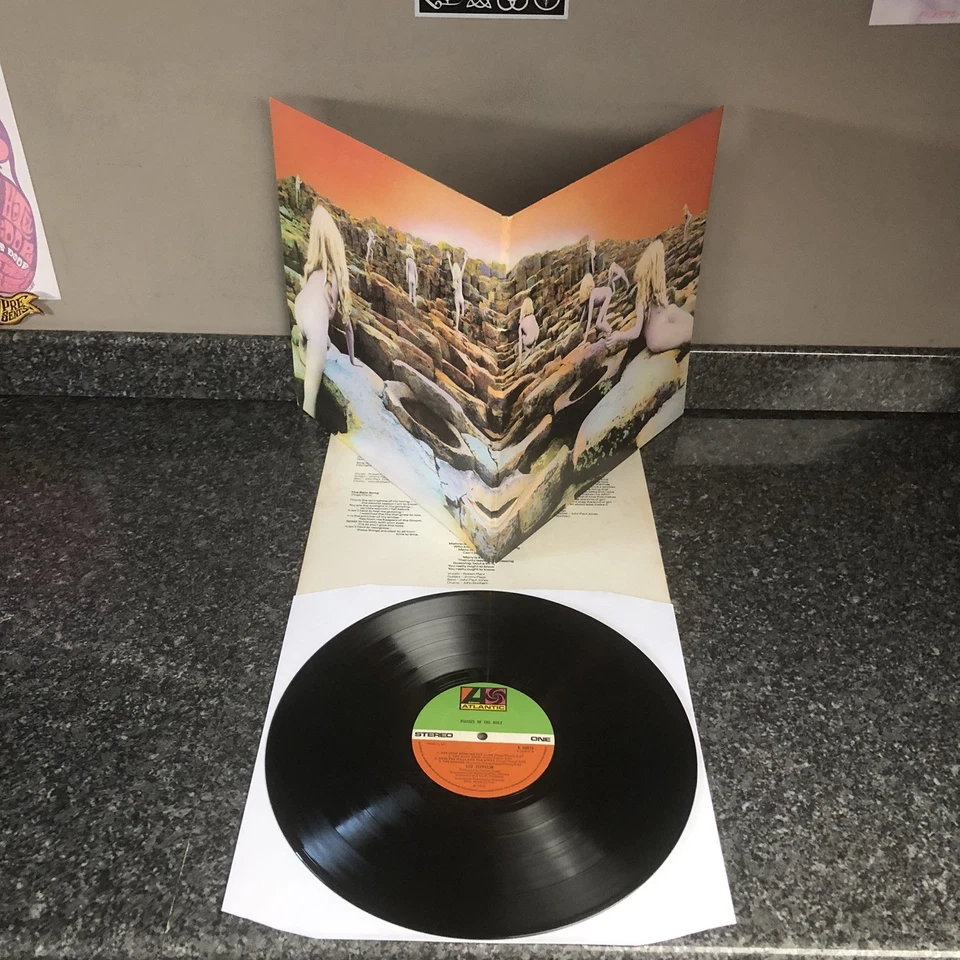 LP VINYL LED ZEPPELIN ALBUM HOUSES OF THE HOLY K 50014 UK 1ST PRESS 1973 NM-/EX - Image 3 of 4