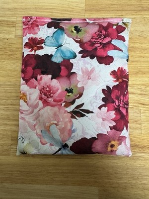 Hot Cold Rice Bag Therapy Gift Microwavable Heating Pad Floral Butterflies