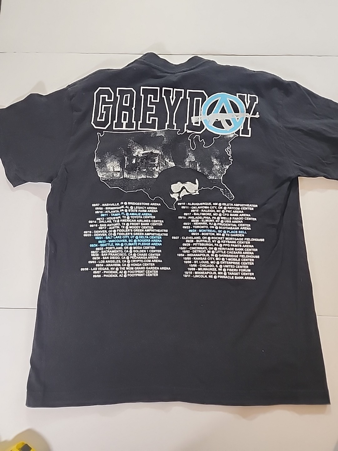 G59 Records $uicideBoy$ Greyday 2024 Tour Shirt Size XL