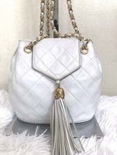 chanel Quilted Bucket shoulder bag