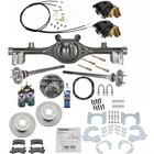Rear Axle w/E Brake Kit, 3.50:1, fits 68 72 GM A body 9 In Ford Rear End