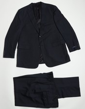 Hickey by Hickey Freeman Size 46 L x 41 W in Dark Navy Blue