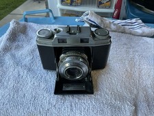Ansco Regent, 1950s German folding 35mm film camera