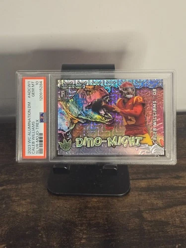 2023 Caleb Williams Dino-Might Silver Mojo TREX PSA 10 Pop1