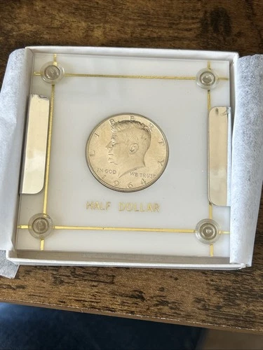 1964 Kennedy 90% Silver Half Dollar Cameo Uncirculated