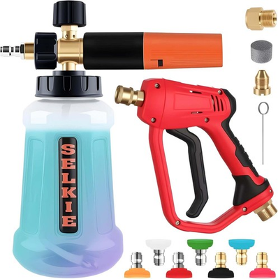 #ad #ad 5000PSI Pressure Washer Gun with Foam Cannon Pressure Washer Sprayer Gun wit... $51.00