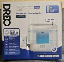 Dreo Smart Humidifiers for Bedroom (Open Box New)