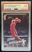 2019-20 Chronicles Zion Williamson RC Luminance #143 Pelicans PSA 9