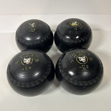 Set Of Drakes Pride Professional Lawn Bowls Woods Size 5 H - Scorpion Motif