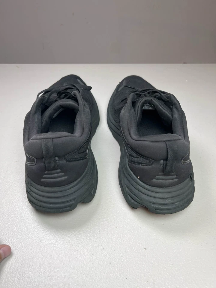 Zapatillas deportivas Hoka One One Bondi 8 negras para hombre talla 12D Foto 3 de 4