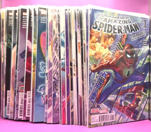 lot for  teamzissoumember  THE AMAZING SPIDER-MAN #1-32 VF/NM COMPLETE SET 2015