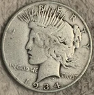 1934-S PEACE DOLLAR