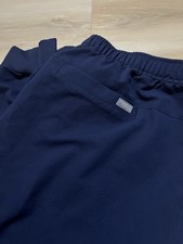 FIGS Technical Collection Jogger Pants Women  s XXL Navy Blue Drawstring Scrub