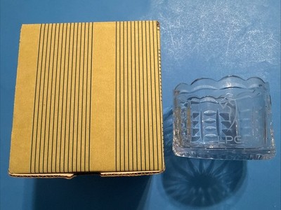 LPGA Sterling Cut Glass LPGA Golf Candy Dish New - Opened  Box