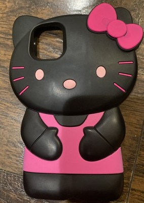 Cute Black & Pink Hello Kitty Style Silicone Phone Case (iPhone 11 ) | eBay Cute Black & Pink Hello Kitty Style Silicone Phone Case (iPhone 11 ) | eBay