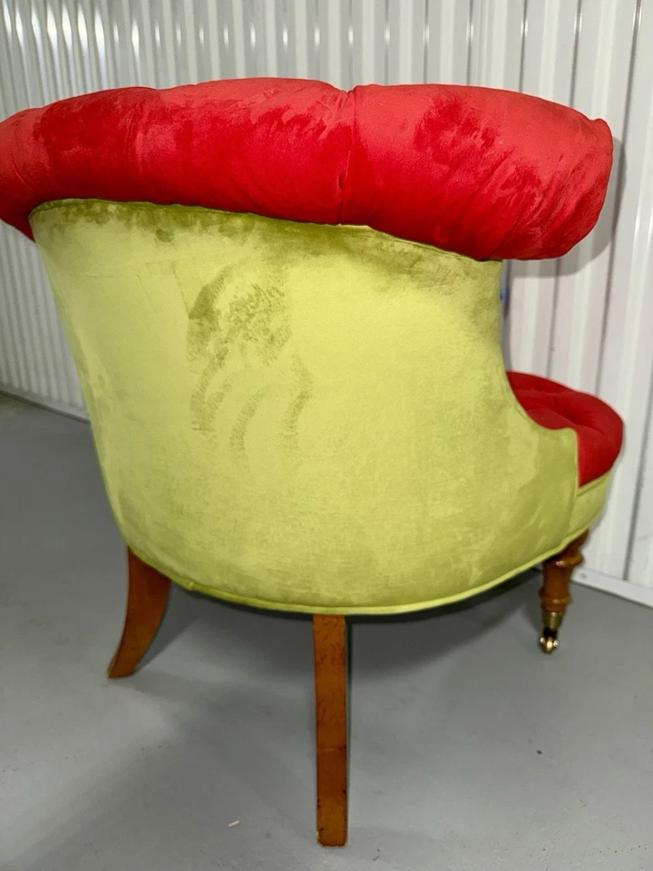 Baker Vintage Slipper Chair - Image 4 of 4