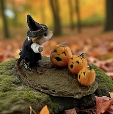 Wee Forest Folk "Pumpkin Serenade" 1997 Mouse Pumpkins D Petersen Retired M-226