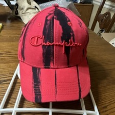 Vintage Champion Red And Black Leather Strap