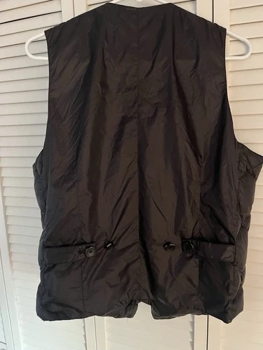TAION City Line For Formal & Business Down Dress Vest Black Sz Asia L US Medium image 7