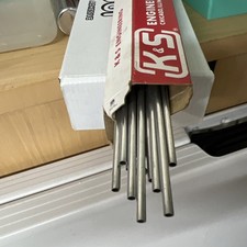 K s Round Aluminum Tube 12 Pieces Size 5/33  Stick No. 103