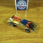 Hot Wheels Vintage Buzz Off Gold Chrome The Gold One BW Blackwall Hong Kong 1977